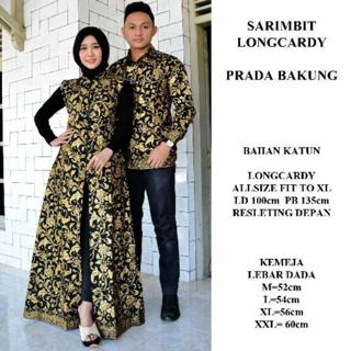Couple Termahal Batik Longcardy Prada Bakung Shopee Indonesia