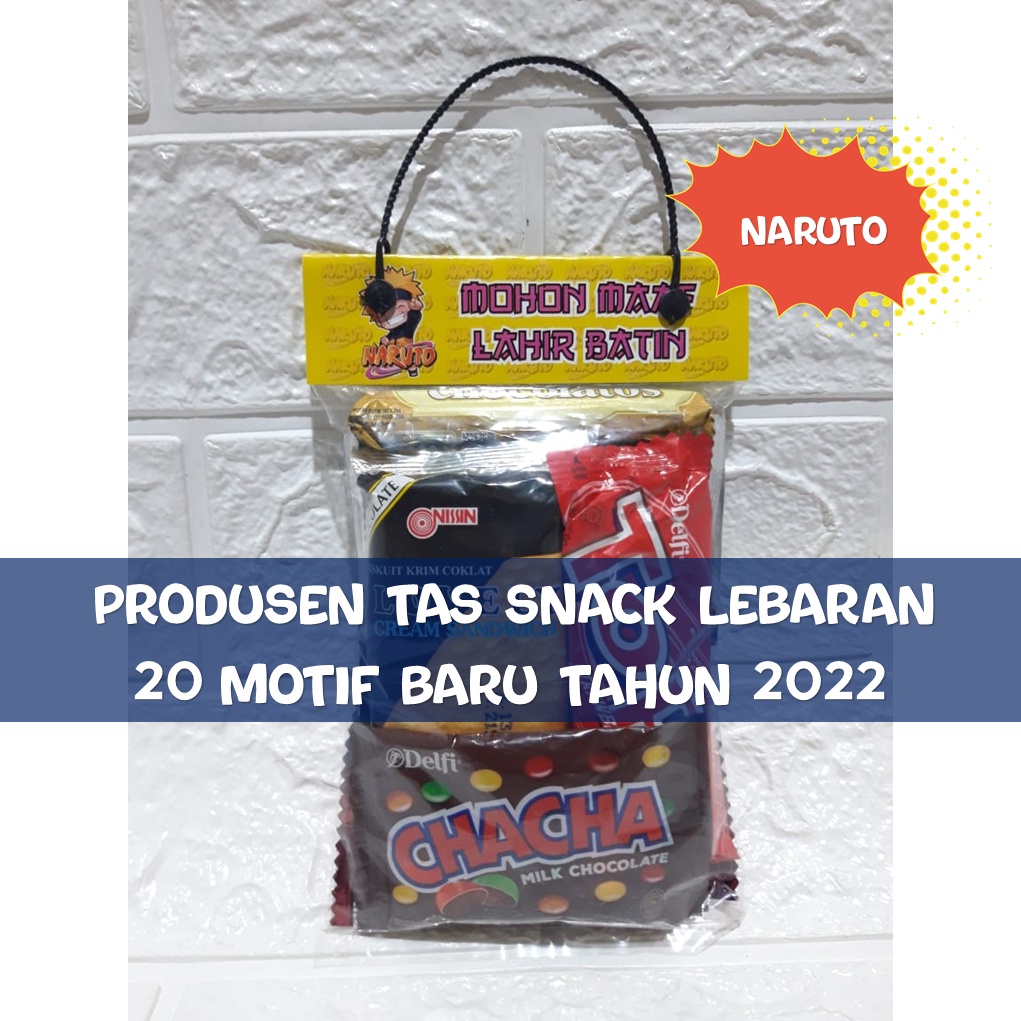 

[ MOTIF Naruto isi 10 pcs ] Tas Plastik Snack Lebaran | Kantong THR Anak Kekinian | Amplop Parcel Lebaran Grosir | Tas Parcel Idul Fitri Anak Karakter kartun lucu