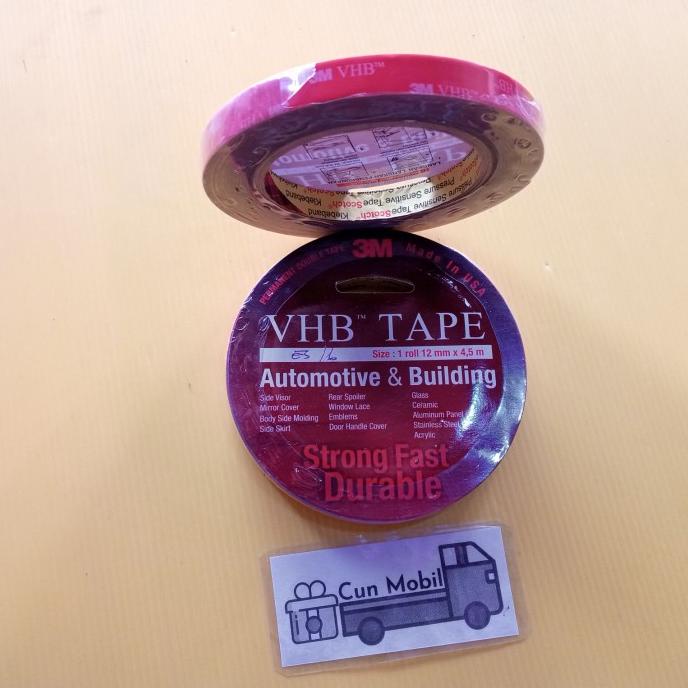 

Dobel Tape 3M Vhb Made In Usa 12 Mm X 4,5 Meter