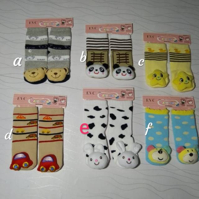 Kaos Kaki  Bayi Sepatu Bayi Anti Slip