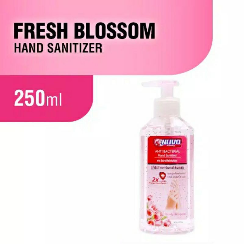 Nuvo Hand Sanitizer 250ml Pump/botol