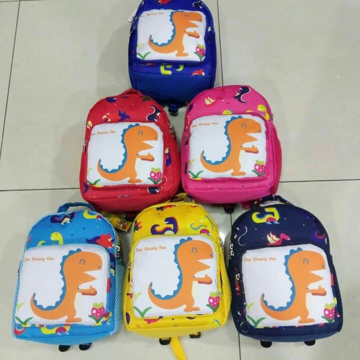 TAS RANSEL DINO / TAS KARAKTER DINO / TAS anak sekolah