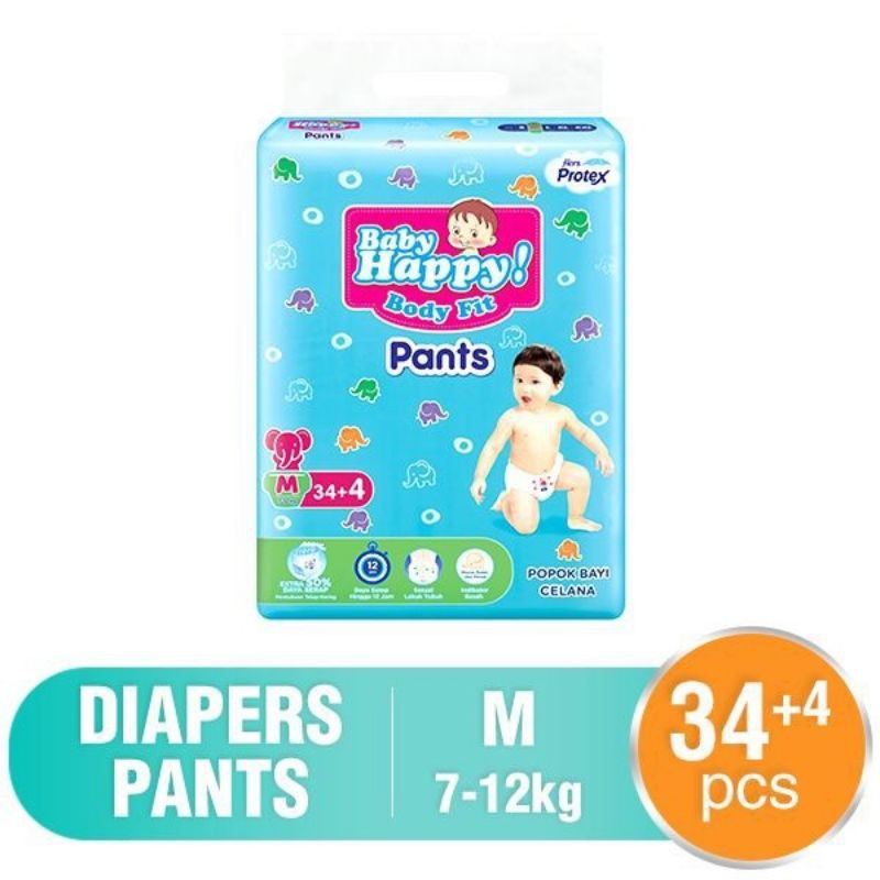 Baby Happy Pants M34+4