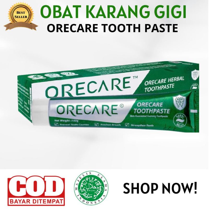 [COD] ORECARE PASTA GIGI PEMUTIH | ORECARE TIENS | ODOL PEMUTIH GIGI | OBAT KARANG GIGI