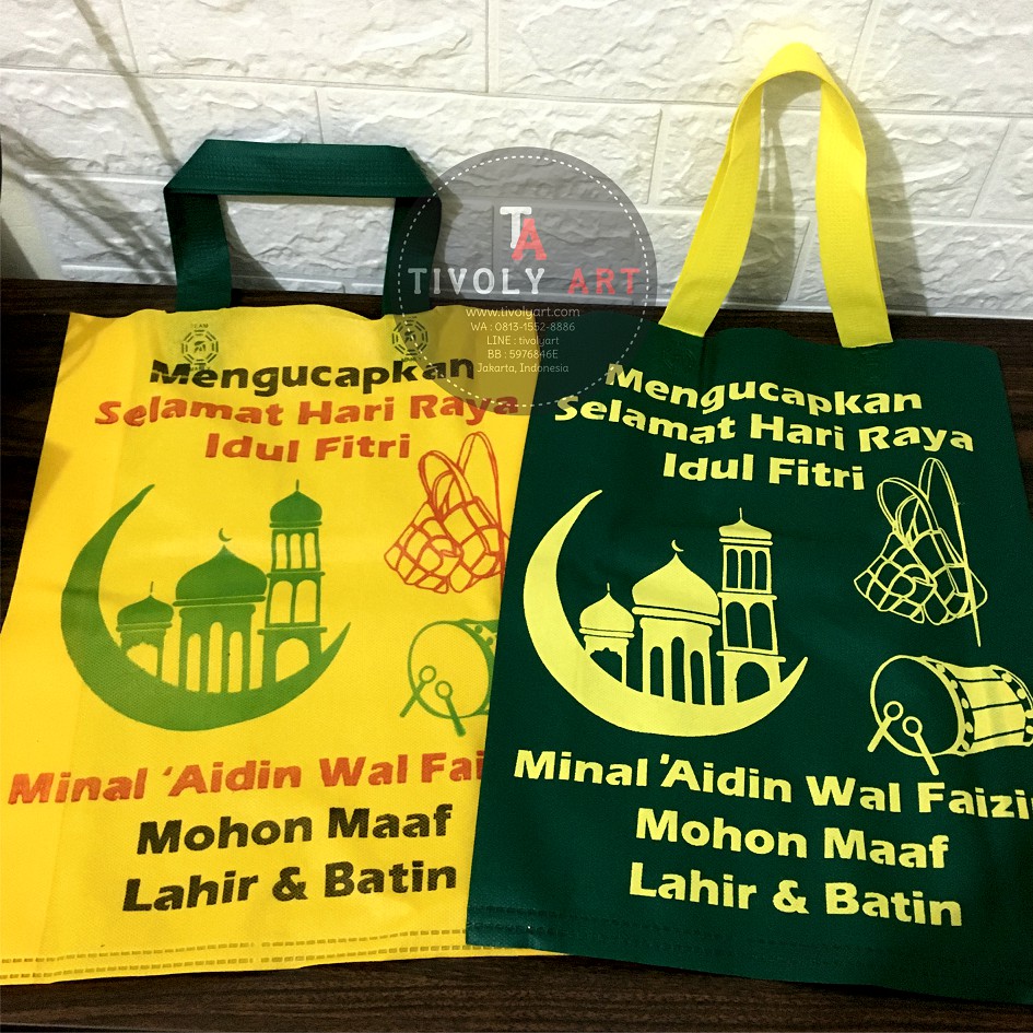 

Tas Parsel Idul Fitri / Goodie Bag Idul Fitri / Tas Souvenir Uk. 30x40