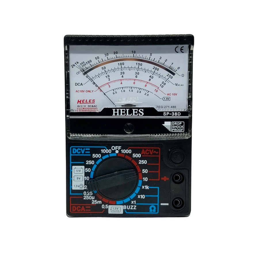 Avometer Heles SP38D Multitester Analog SP-38 D Multimeter SP38 D