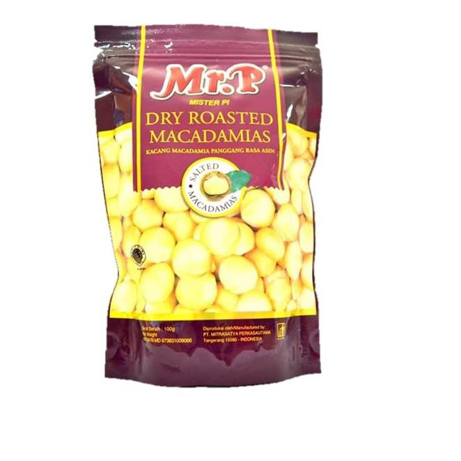 

[KODE BARU 556] Mr. P Macadamia 100gr TERBARU..!!