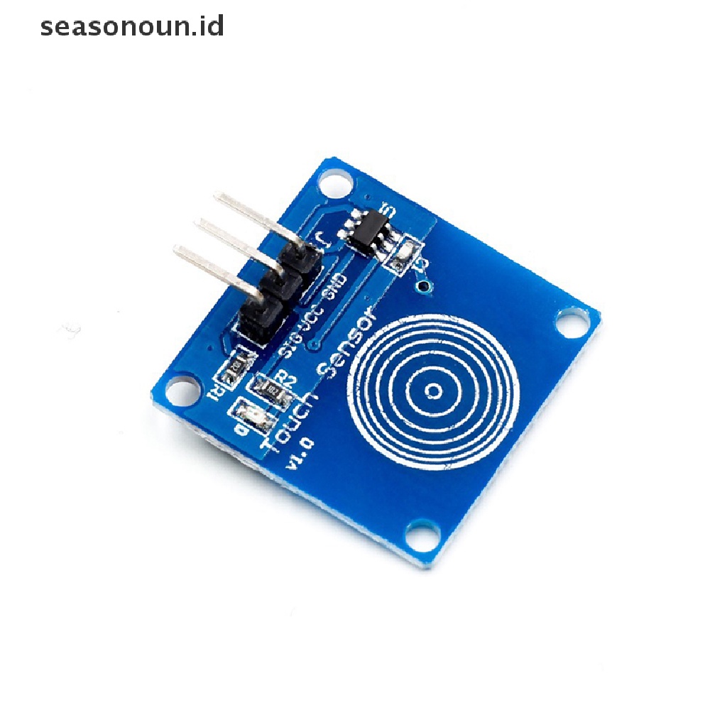 【seasonoun】 5PCS Touch Key Switch Module Self-Locking/No-Locking Capacitive Single Channel .