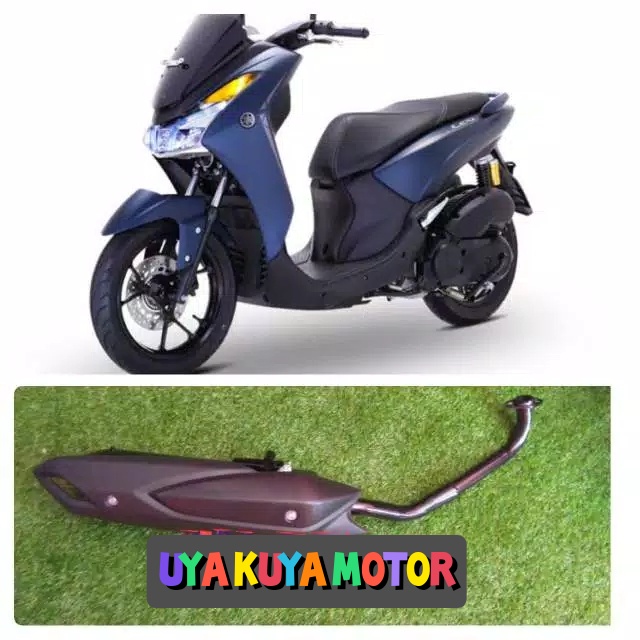knalpot racing bobokan yamaha lexi 125
