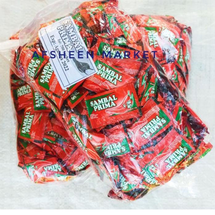 

₱ SAOS SAMBAL PRIMA 118 / SAOS SACHET MURAH isi 200pcs 5gr ➬