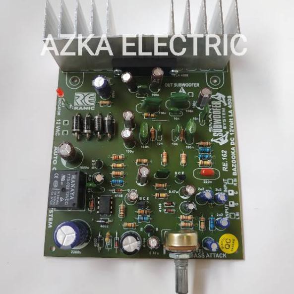 → Kit Power Subwoofer Mobil Bazzoka 12V DC q Model Keren Terlaris.