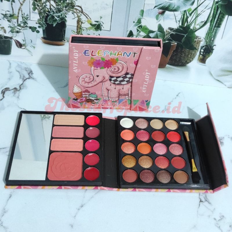 Eyeshadow Pallette Anylady Eyeshadow Dompet Warna Lengkap