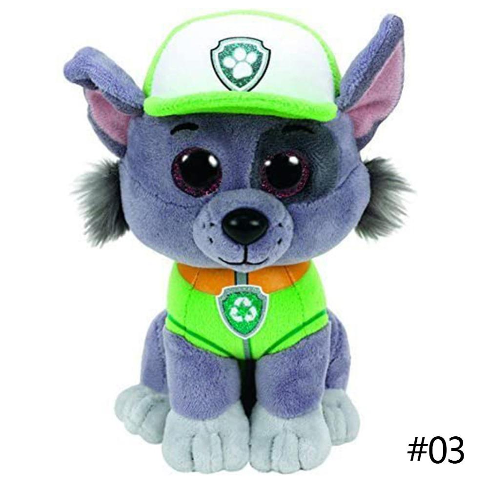 Timekey Mainan Boneka Stuffed Plush Anjing Paw Patrol 15cm Untuk Hadiah Natalulang Tahun Anak C7L8