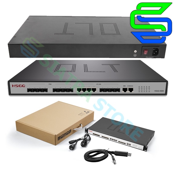 HSGQ XE08 EPON OLT 8PON 10G|FTTH EPON OLT 8 PON