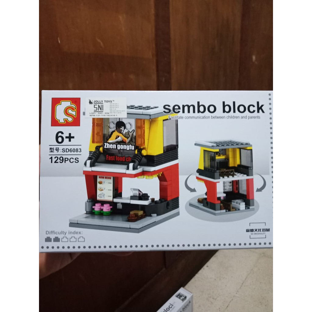 SD 6083 Mainan Anak Sembo Block Medium
