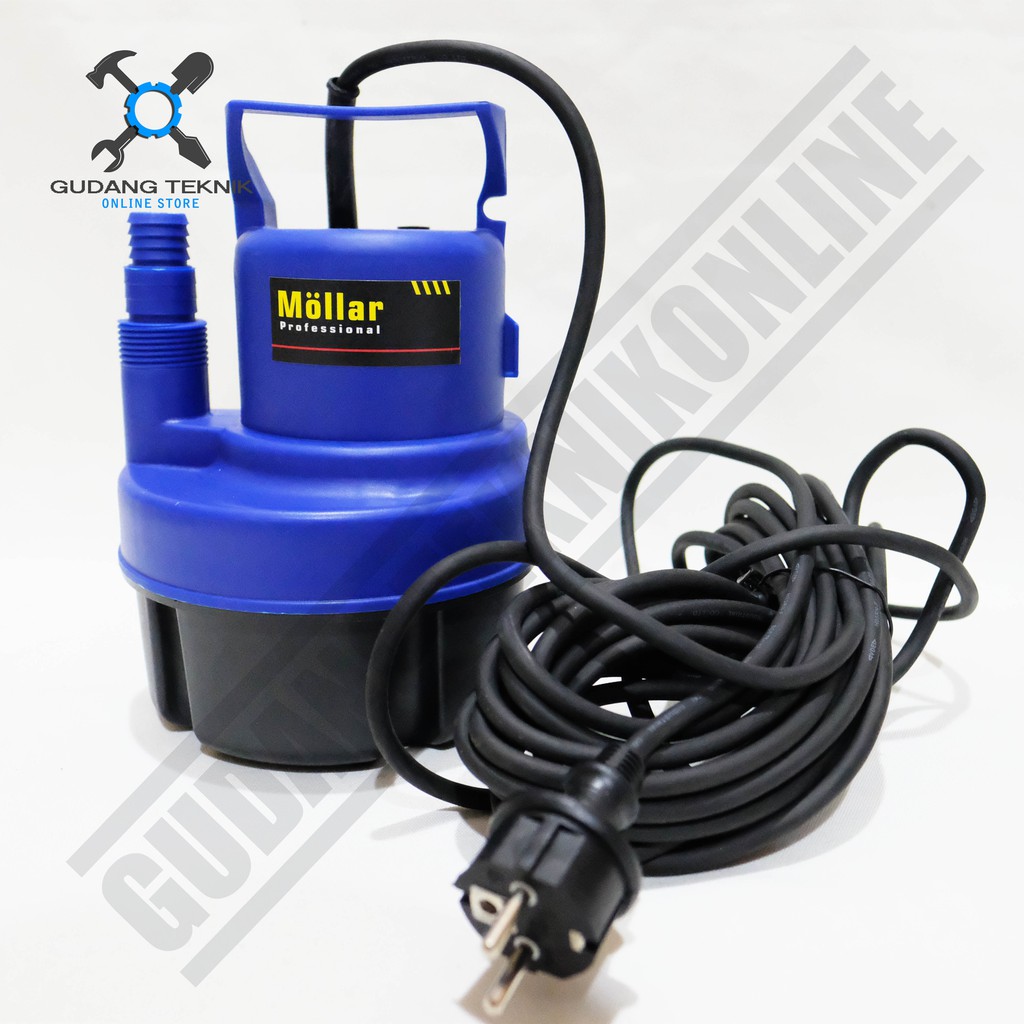 Pompa Celup Mollar Non Otomatis WP100M Submersible Pump Manual WP100 M