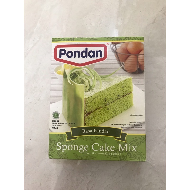 

MURAH (1PCS) PONDAN SPONGE CAKE PANDAN | 400gr