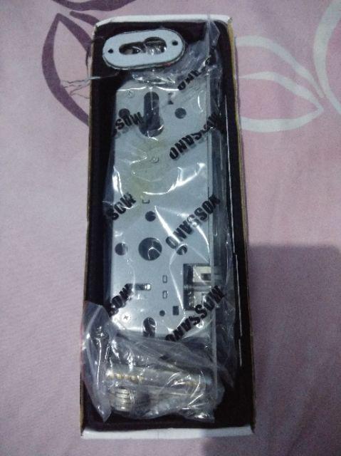 1 Set Handle Pintu Rumah Kayu Kotak Kombinasi & Body Kunci Pintu