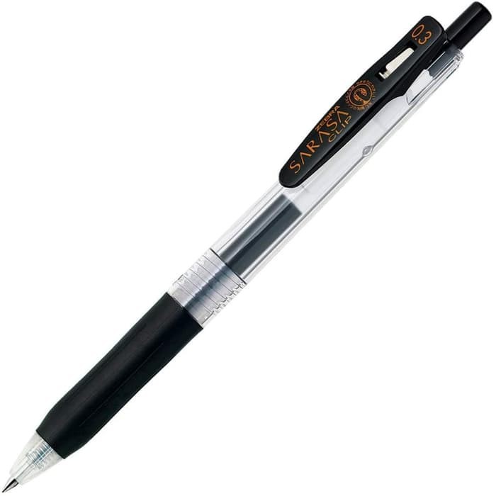 

Terlaris Zebra Sarasa Clip 0.3mm - Black Sale