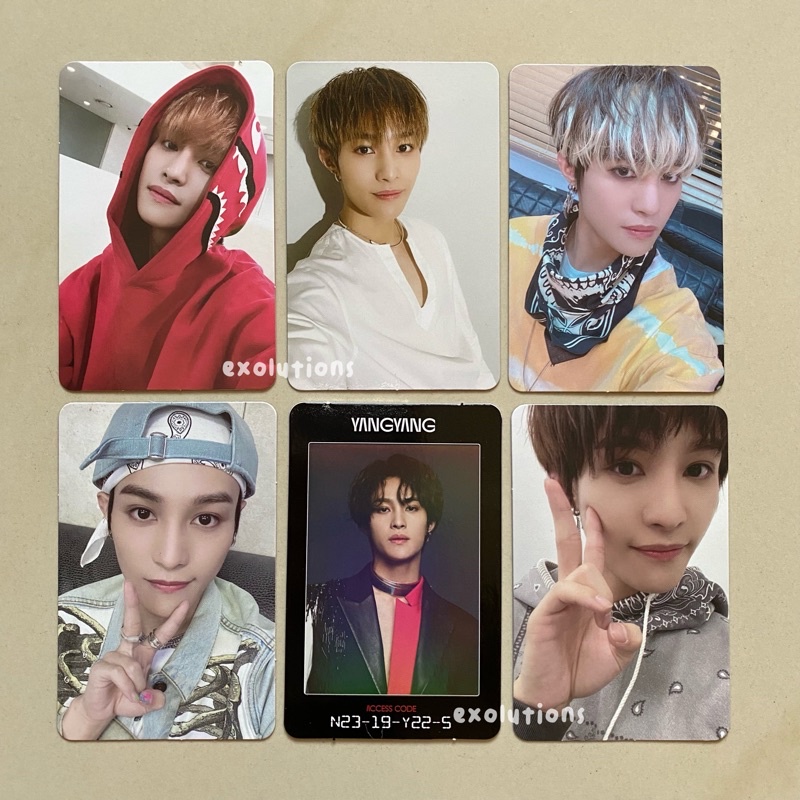 NCT WAYV Yangyang Official Photocard [BACA DESC‼️] PC Album Kihno Arrival Future Access TOTM TOTMS