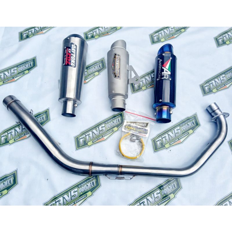 knalpot racing r15 cbr150 gsx150 header full bending leheran ngaceng roadrace