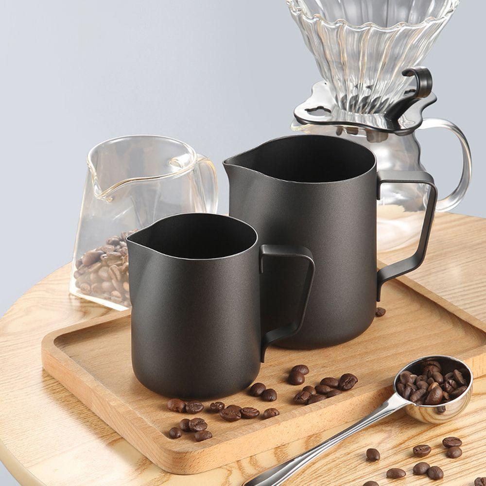 Solighter Milk Frothing Pitcher Barista Steam Pitcher Milk Frother Steamer Cup Teko Kukus Kopi Susu