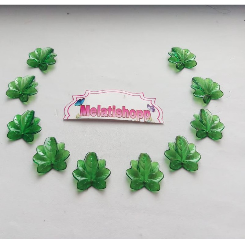 DAUN AKRILIK 872 MOTE AC BENING S13 DAUN ANGGUR PER 1 PON