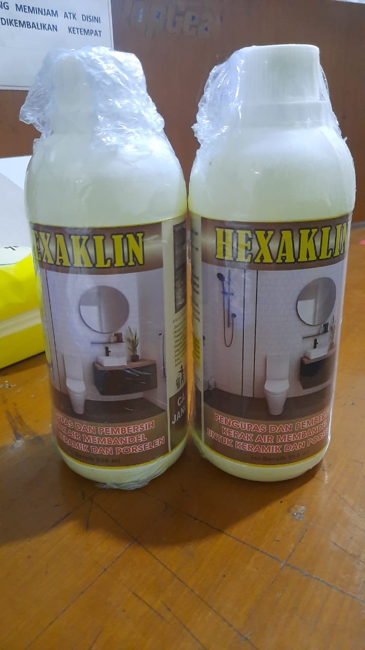 Hexaklin Pembersih Kamar Mandi (beli 1 Gratis 1)