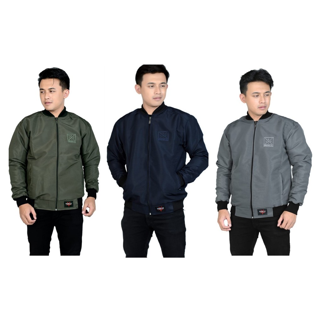 Jaket pria jaket casual jaket bomber