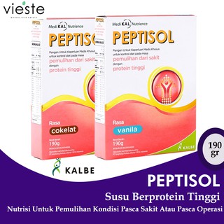 PEPTISOL Vanilla Dan Coklat Susu  Diet Khusus  Nutrisi 