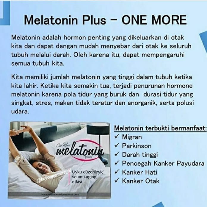 Melatonin Plus Dari One More International Koyo Turki Promo