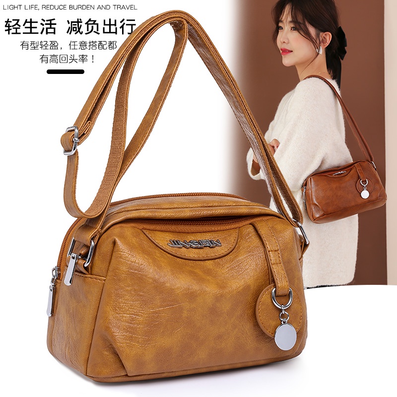 BJ32076 - BLACK/BROWN/COFFEE - TAS SLEMPANG KULIT KECIL WANITA FASHION IMPORT MODIS ELEGAN TERMURAH TERLARIS TERBARU BAGSTORE JAKARTA TAS BATAM BQ3509 EL4334 LT2076 ZC0651 RA1023 JT1164