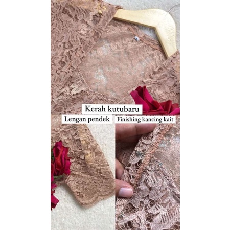 [SALE] KEBAYA BALI JADI LESTARI LENGAN PENDEK / SETELAN KEBAYA BALI KUTUBARU