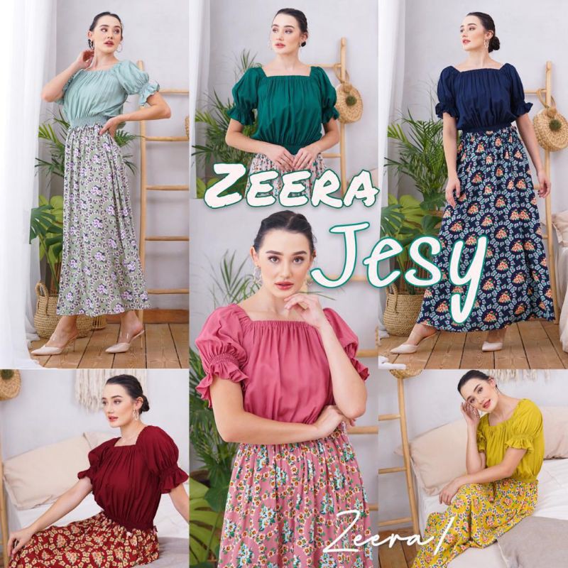 Daster Arab ZEERA JESY Dress Rayon Sabrina