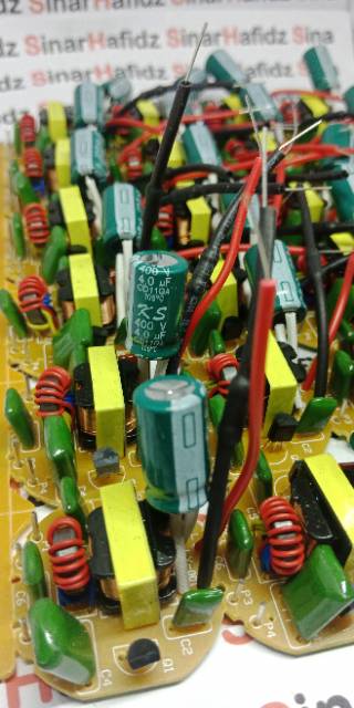 mesin lampu/pcb lampu 2u 14w