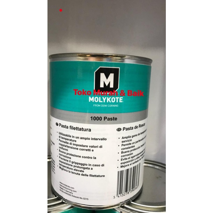 Jual Molykote 1000 Anti Seize Solid Lubricant / Molykote 1000 Paste
