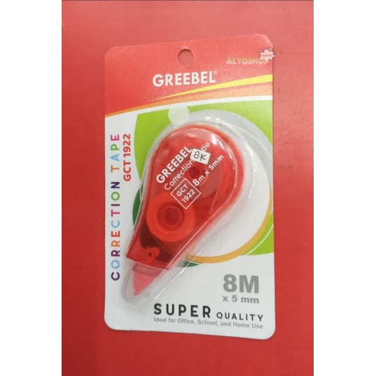 GREEBEL CORRECTION TAPE GCT- 1901 GCT-1902 GCT-1920 GCT-1922 GCT-1924