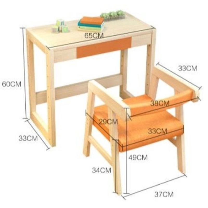 Meja Kursi Belajar Anak Minimalis Meja Tulis