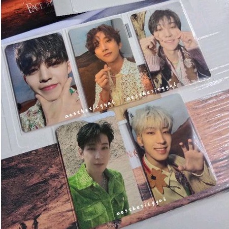 PC/PHOTOCARD JOSHUA WONWOO THE8 FACE THE SUN RAY fts lucky draw ld pws