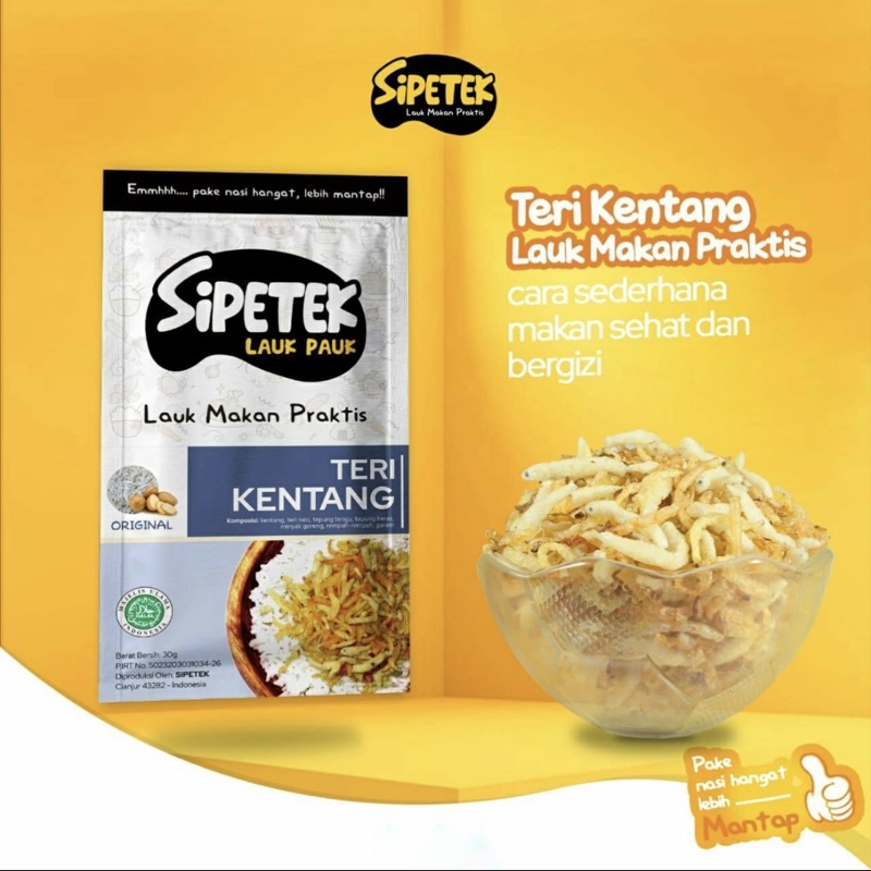 

Teri Kentang Sipetek