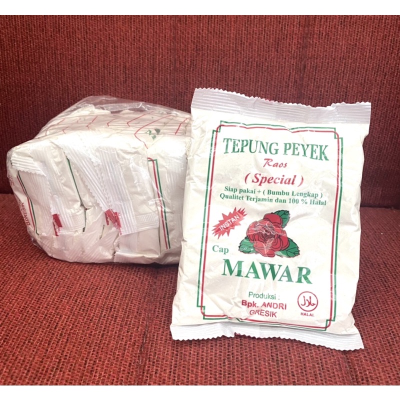 

TEPUNG PEYEK SPECIAL CAP MAWAR - 1 PAK 10PCS