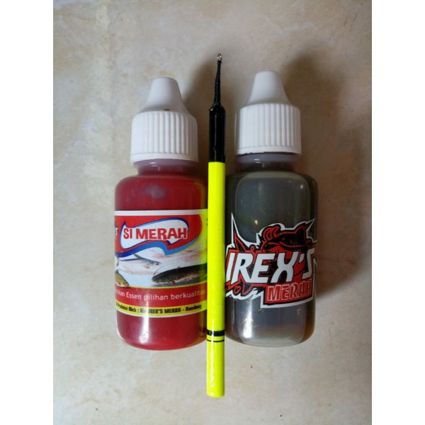 Essen Blenok Irexs dan Essen Irex Merah Bonus 2  pelampung  10cm