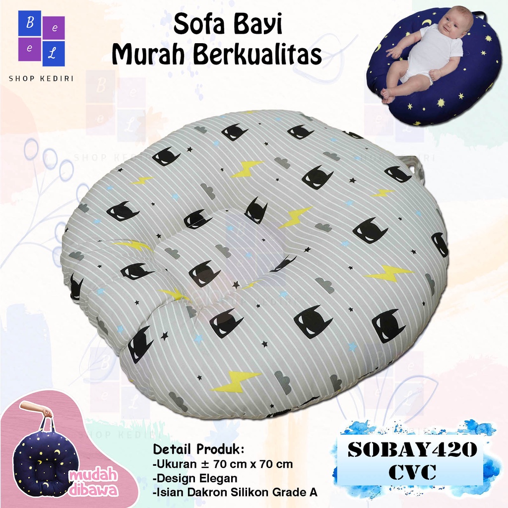 ✨ BeeL Shop ✨Sofa Bayi Newborn Sobay Multifungsi Perlengkapan Bayi Baru Lahir Baby Gift Set-SOBAY420CVC