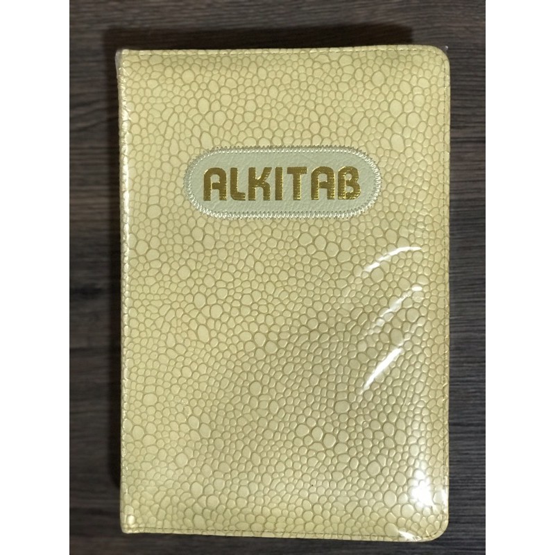 Alkitab Zarah Resleting Kulit Besar Warna  TB 064