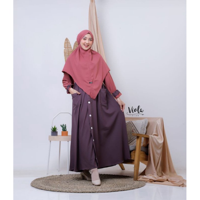 gamis viola