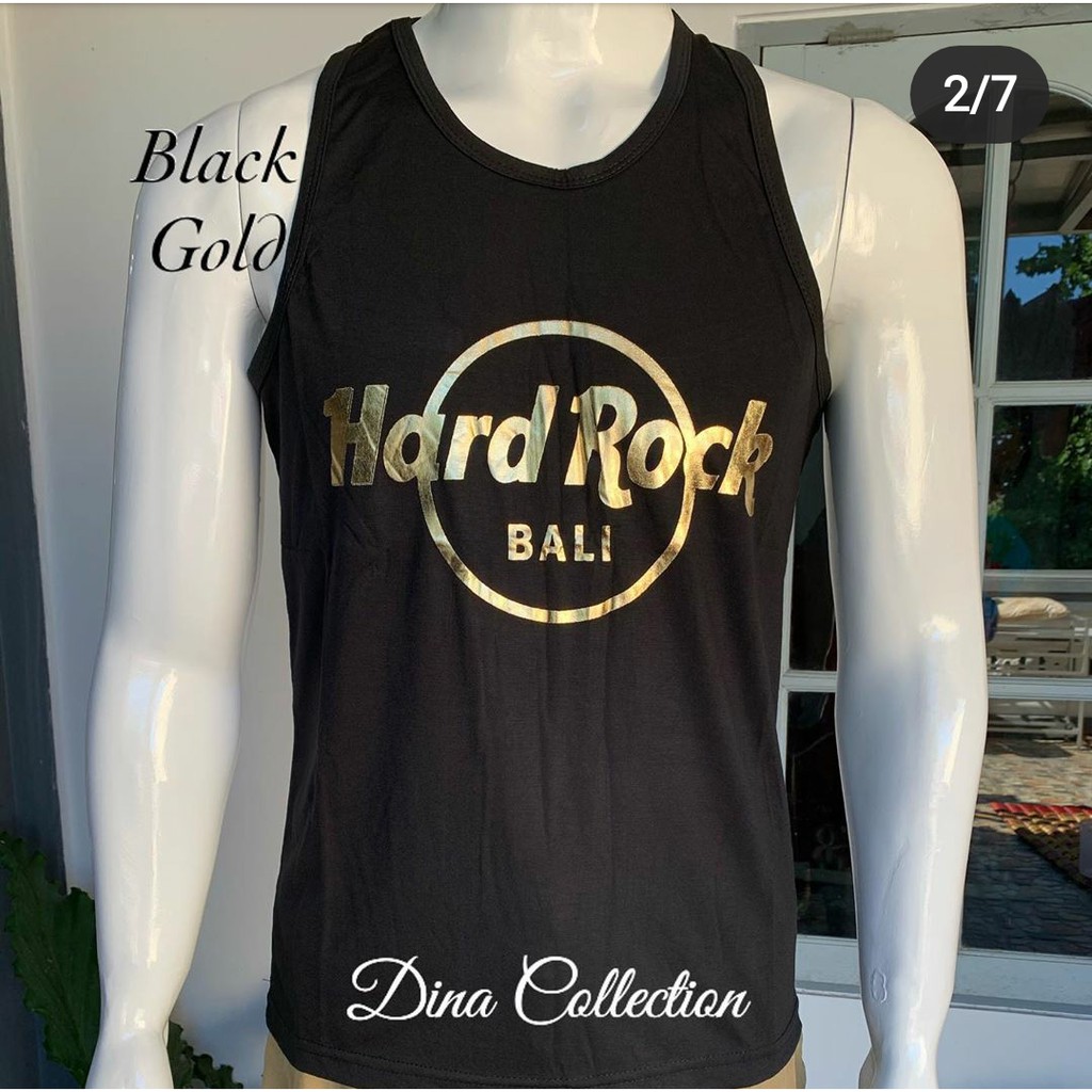 Singlet baju kaos hardrock Bali