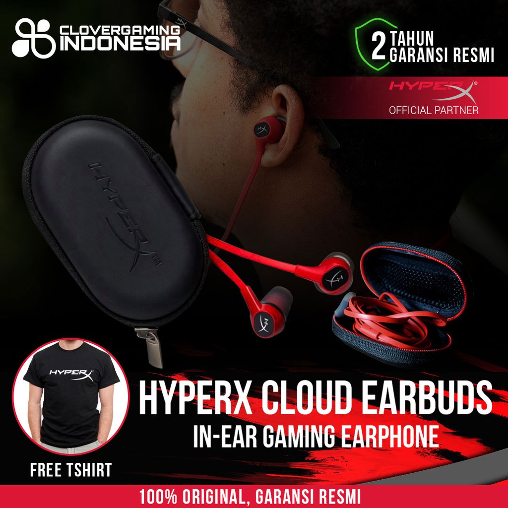 HyperX Cloud Earbuds Gaming Headset Earphone Earbud