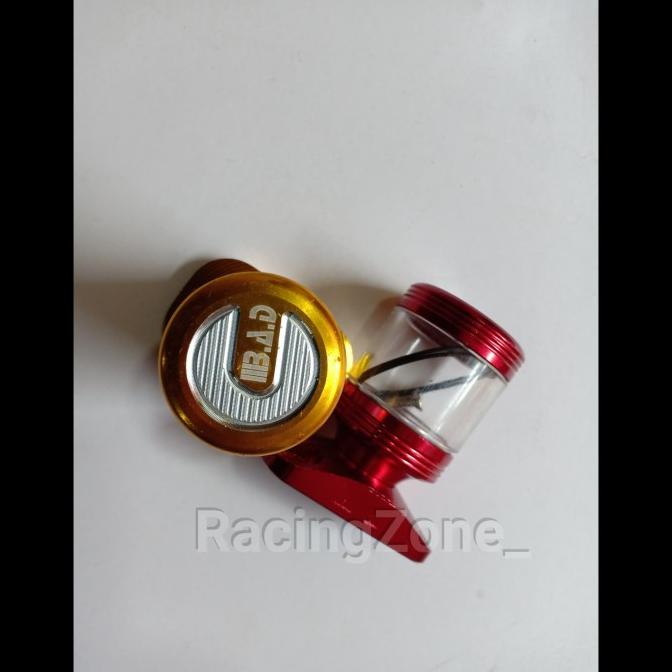 

Tutup Minyak Rem Stempel Transparan CNC racingzon4 Berkualitas