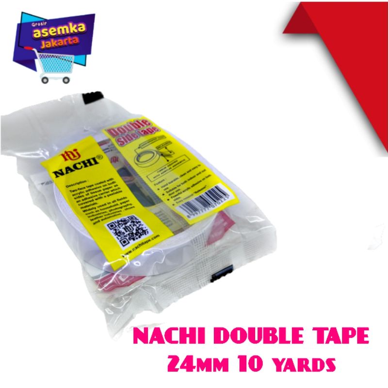 Doble tip Double tape Nachi 10 yards satuan grosir