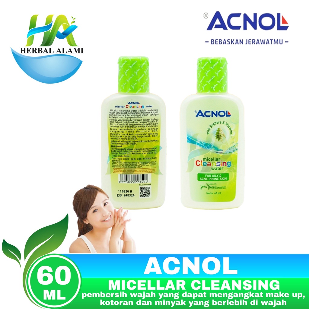 Acnol Micellar Cleansing Water for Oily And Acne Prone Skin